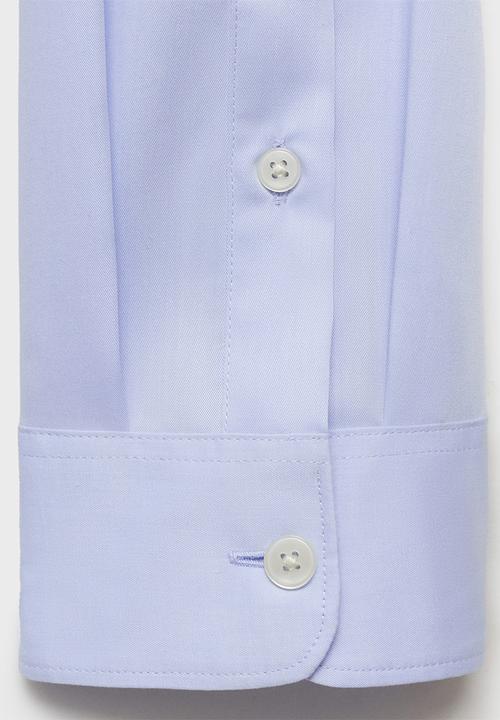 MANGO - shirt beau - light/pastel blue