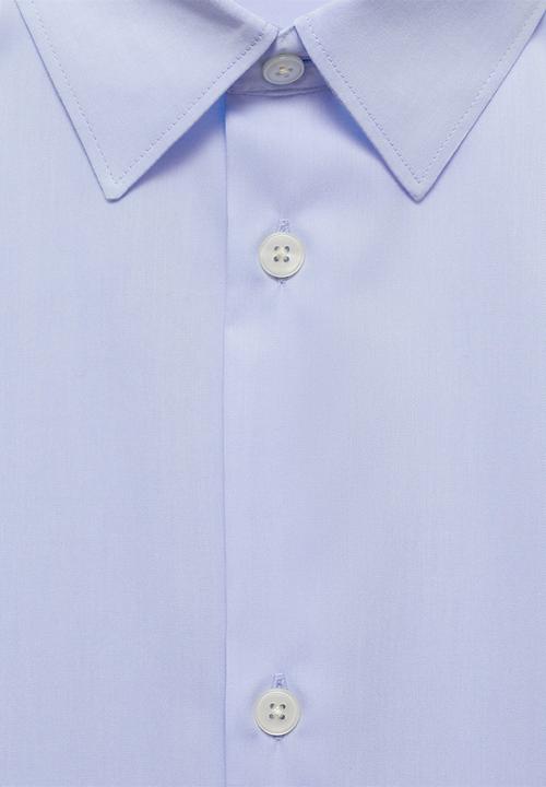 MANGO - shirt beau - light/pastel blue