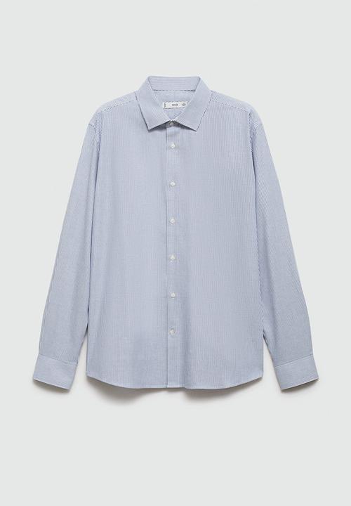 MANGO - Shirt louis - medium blue