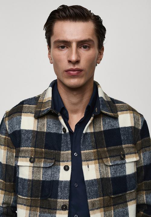MANGO - Shirt megara - navy