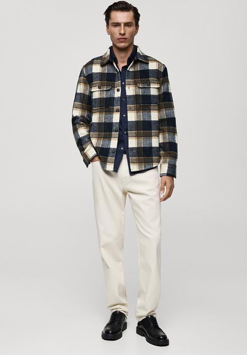 MANGO - Shirt megara - navy