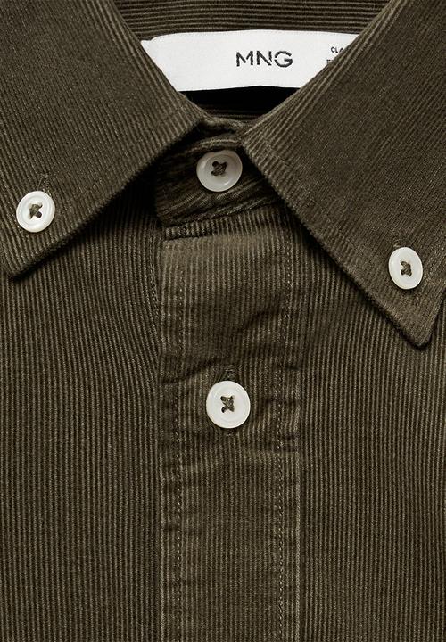 MANGO - shirt tadi - beige/khaki