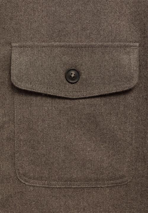 MANGO - Shirt olivier - medium grey