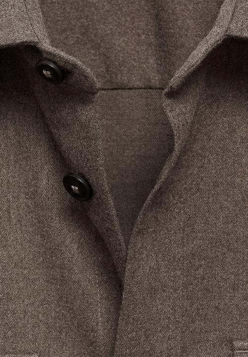 MANGO - Shirt olivier - medium grey