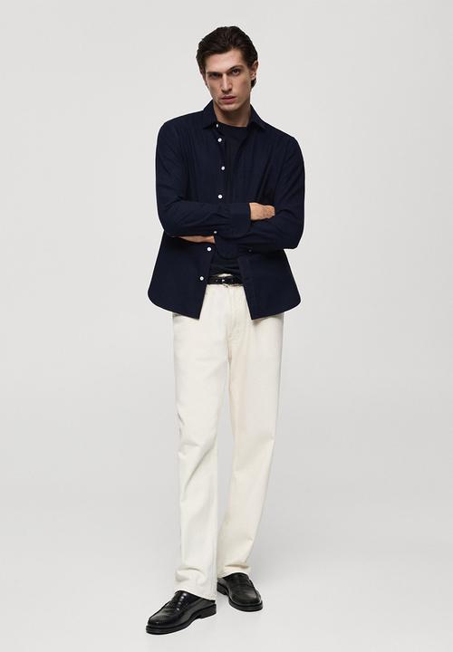 MANGO - shirt ivo - navy