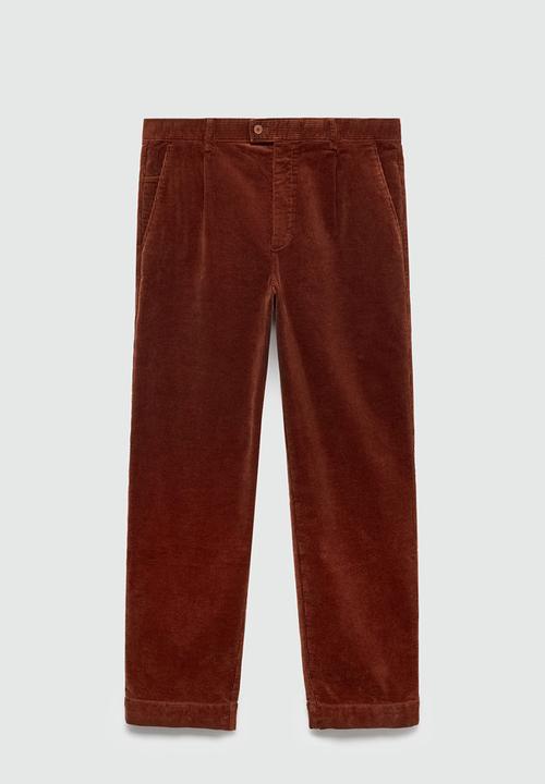 MANGO - Trousers Rascal - Rust/Copper