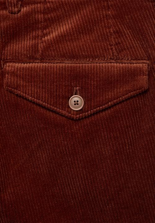 MANGO - Trousers Rascal - Rust/Copper