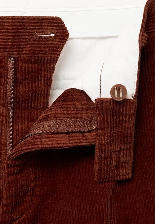 MANGO - Trousers Rascal - Rust/Copper