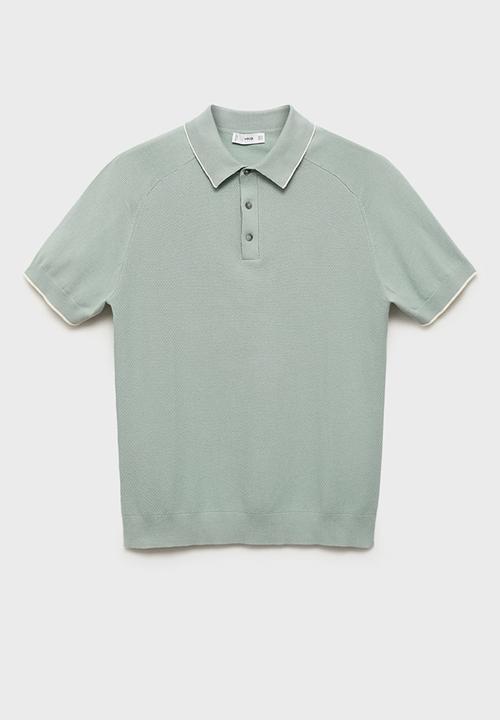 MANGO - poloshirt puroh - turquoise / aqua