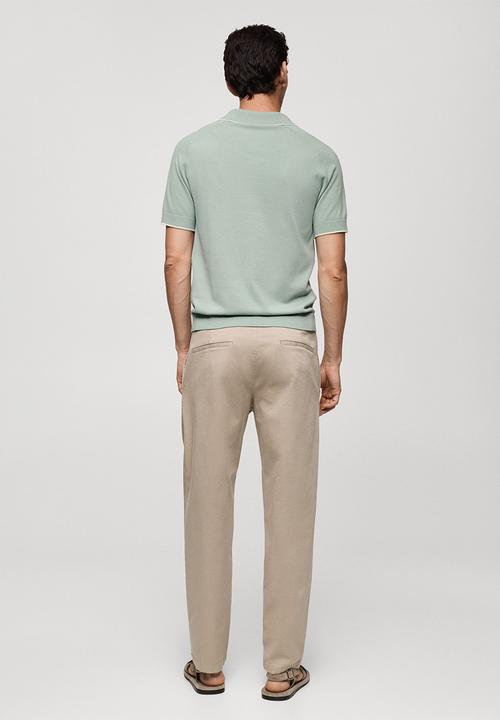 MANGO - poloshirt puroh - turquoise / aqua