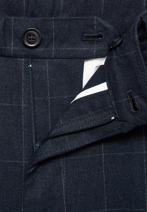 MANGO - Trousers Brest - Navy