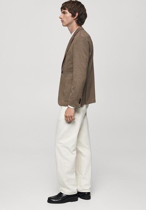 MANGO - Blazer aneto - brown