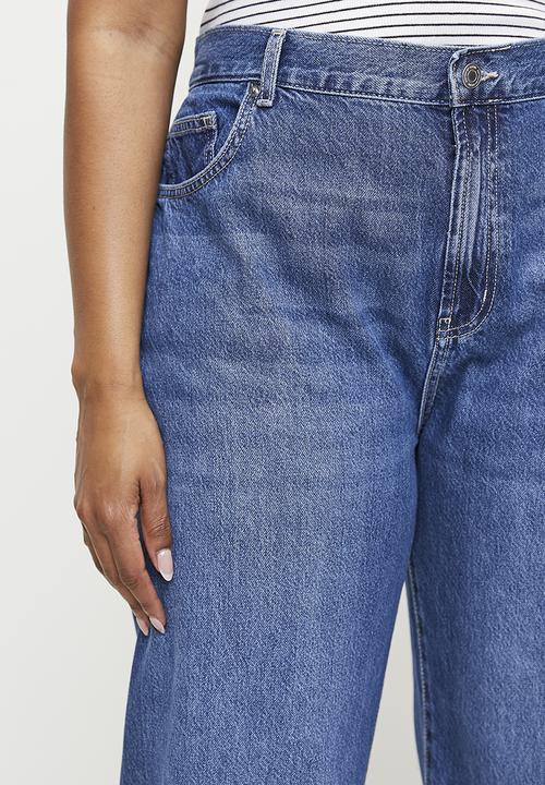 Cotton On - Plus Loose Cuff Jean - Pure Blue