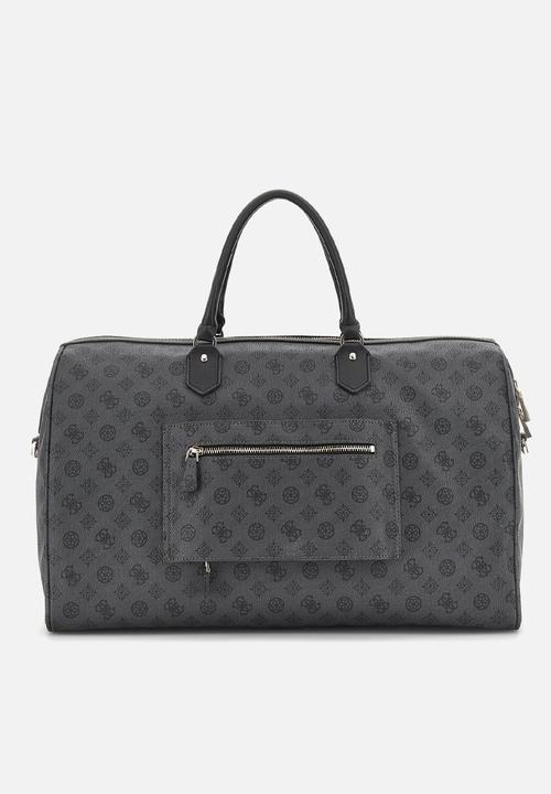 GUESS - Wilder weekender duffel - charcoal
