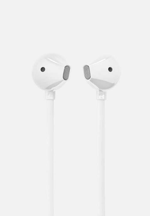 JBL - Tune 305C Wired Hi-res Earbud - White