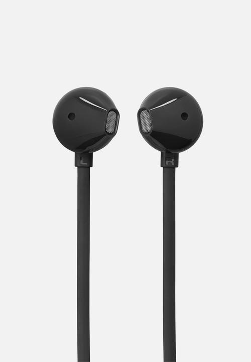 JBL - Tune 305C Wired Hi-res Earbud - Black