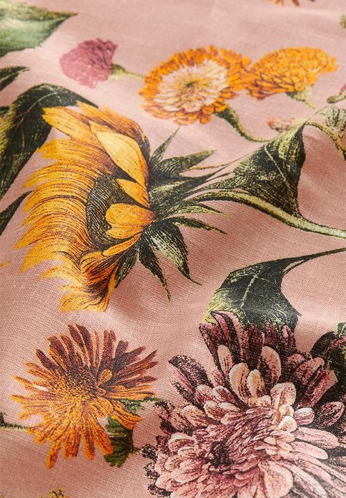 H&M - 4-Pack napkins - pink floral