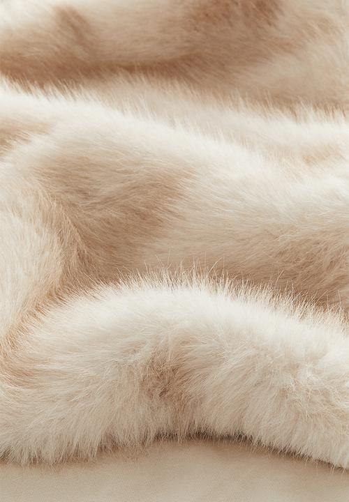 H&M - Fluffy blanket - beige