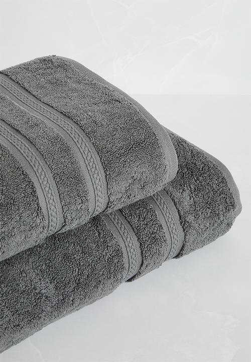 Nortex - Royal Plush Luxury Towel - Dark Grey