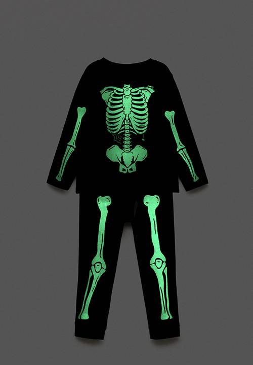 MANGO - Pyjama bonesb - black