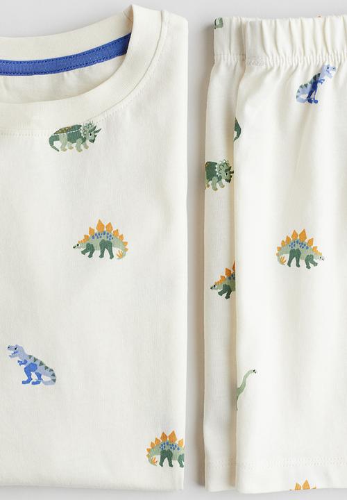 H&M - Printed cotton pyjamas - white