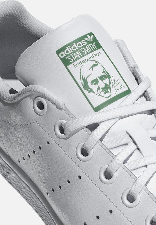 adidas Originals - Stan Smith J - Ftwwht/Ftwwht/Green