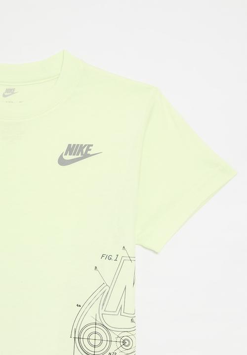 Nike - Nkb future utility short sleeve top - lime ice