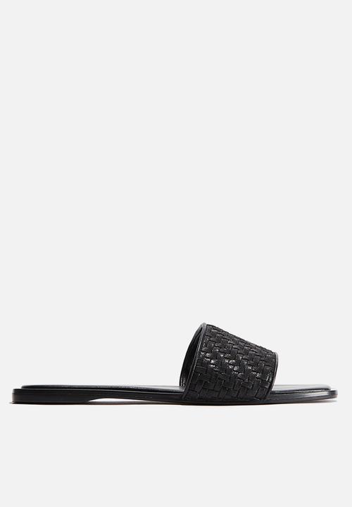H&M - Braided sandals - black