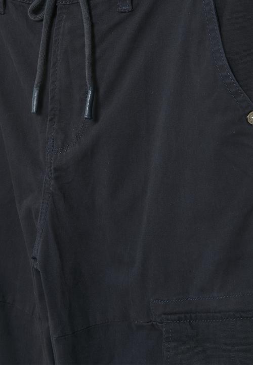 SOVIET - Boys fashion cargo pants - navy