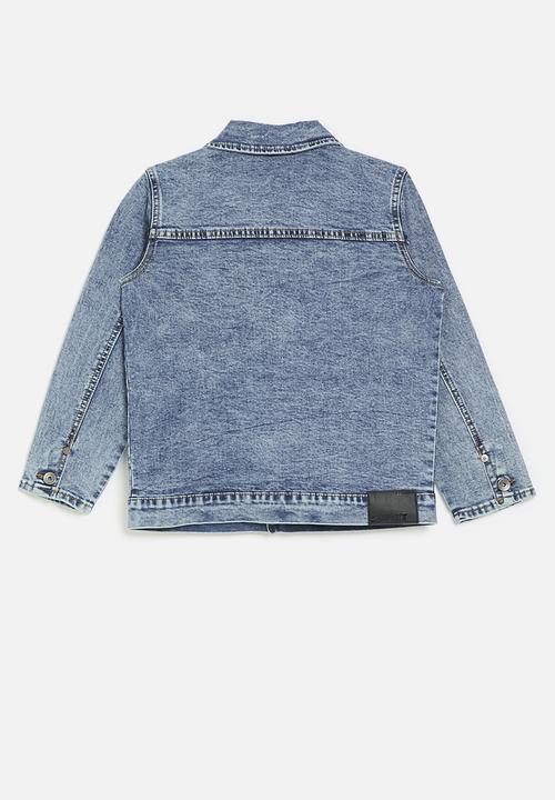 SOVIET - Boys denim jacket - indigo