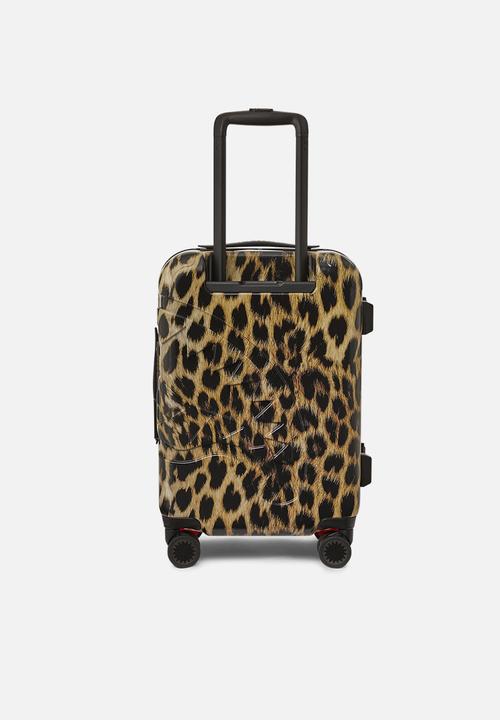 Sprayground - Split Cheetah Carry On Luggage - Red