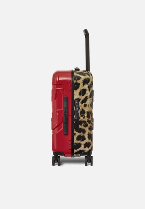 Sprayground - Split Cheetah Carry On Luggage - Red