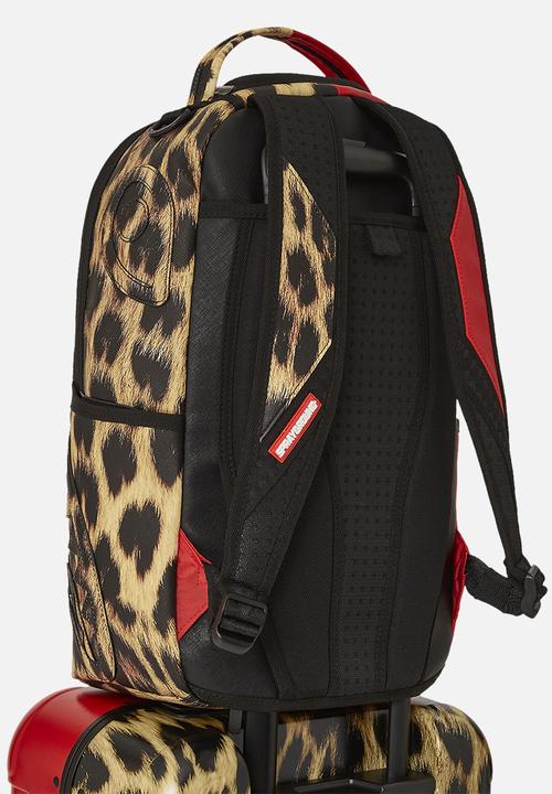 Sprayground - Split Cheetah Carry On Luggage - Red