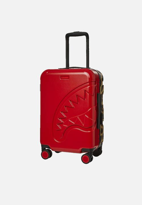 Sprayground - Split Cheetah Carry On Luggage - Red