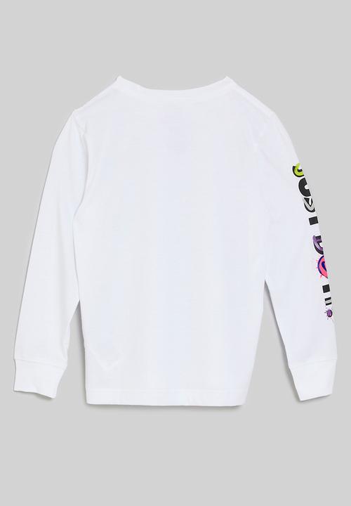Nike - Nkb express yourself long sleeve tee - white