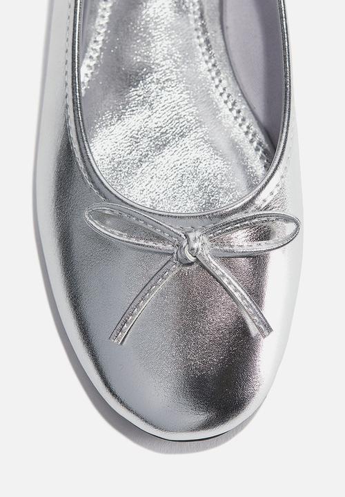 H&M - Ballet pumps - silver-coloured