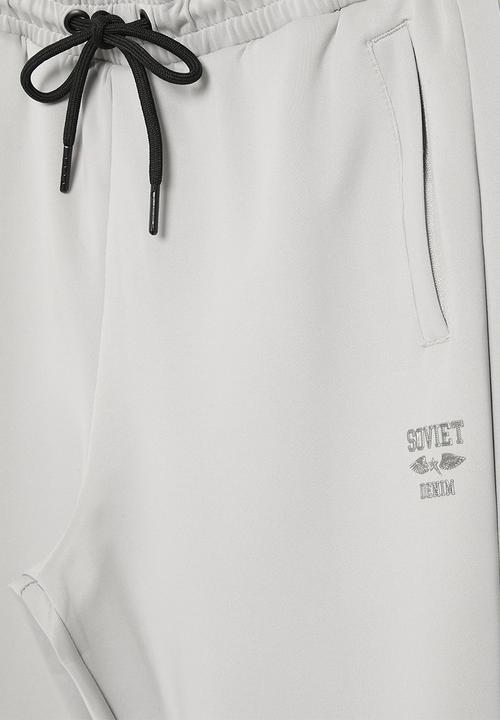 SOVIET - Boys track pants - light grey