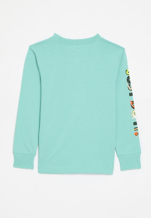 Nike - Nkb express yourself long sleeve tee - green frost