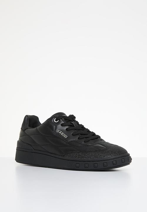 GUESS - Iquilt sport luxe nappa sneaker - black