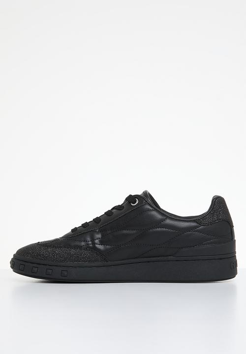 GUESS - Iquilt sport luxe nappa sneaker - black