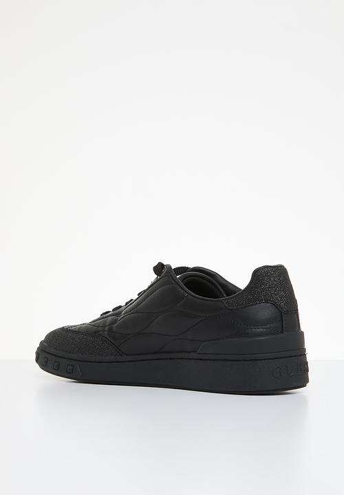 GUESS - Iquilt sport luxe nappa sneaker - black
