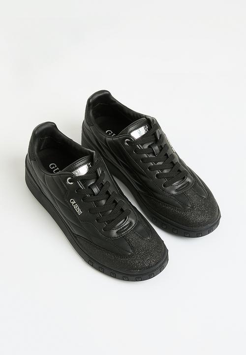 GUESS - Iquilt sport luxe nappa sneaker - black