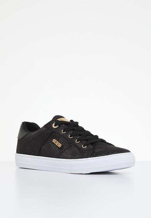 GUESS - Loven9 jacquard 4G logo sneaker - black