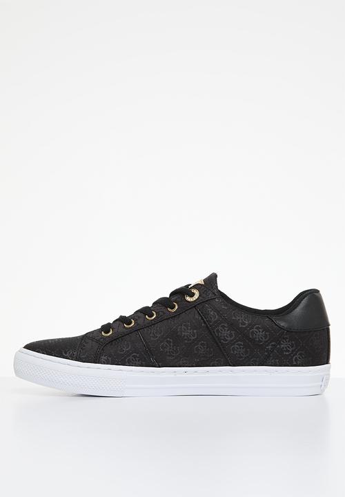 GUESS - Loven9 jacquard 4G logo sneaker - black