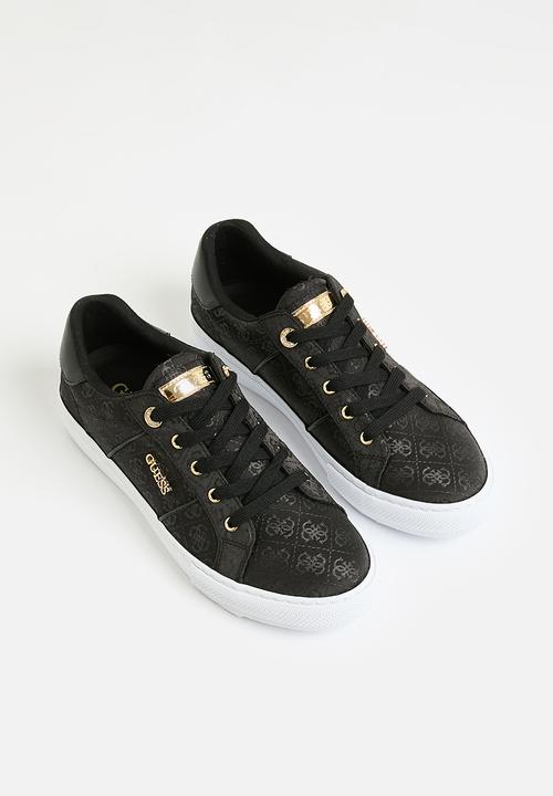 GUESS - Loven9 jacquard 4G logo sneaker - black