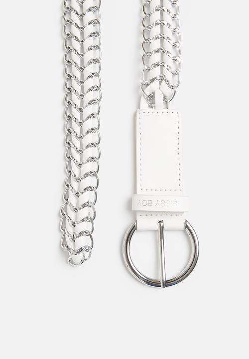 SISSY BOY - Chained to you - white