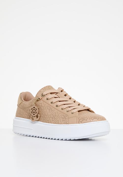 GUESS - Denesa Sneaker 4G Logo Basique - Latte
