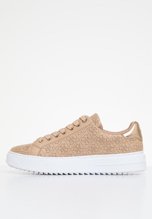 GUESS - Denesa Sneaker 4G Logo Basique - Latte