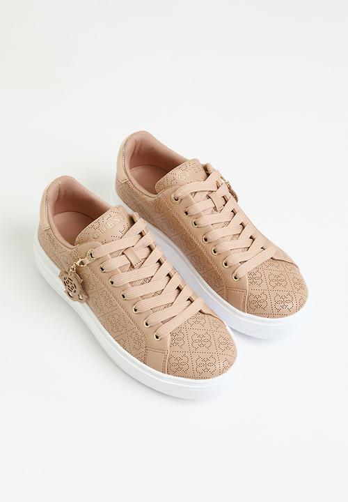 GUESS - Denesa Sneaker 4G Logo Basique - Latte
