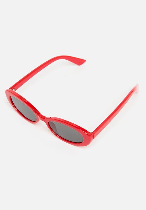 H&M - Oval sunglasses - red